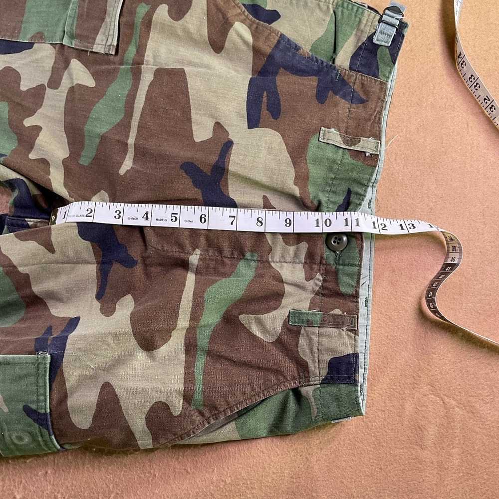 US Army BDU Pants Mens Small Regular Woodland Camo Cargo ColdWeather Combat - Picture 5 of 7